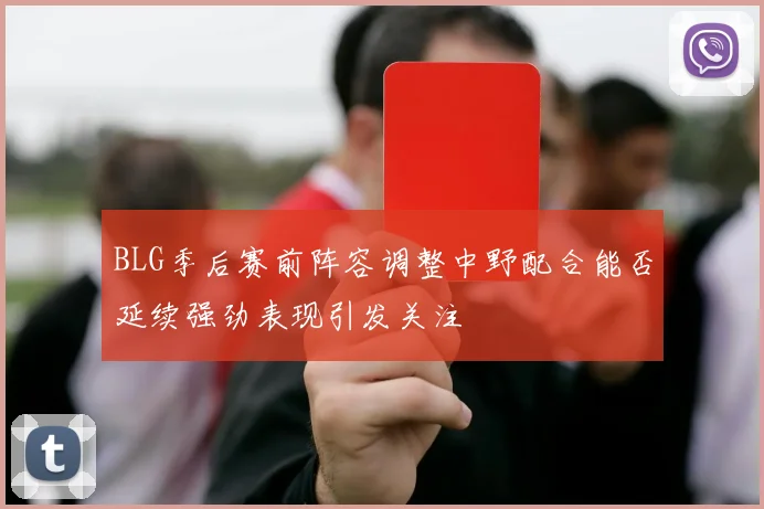 BLG季后赛前阵容调整中野配合能否延续强劲表现引发关注